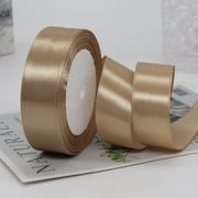 Sueyeuwdi 1*Ribbon Up To 50% Off! Colored Satin Ribbon Beige Christmas Wrapping Paper,Fall Decorations For Home,Farmhouse Decor,Home Decor,Teen Girl Gifts Trendy Stuff